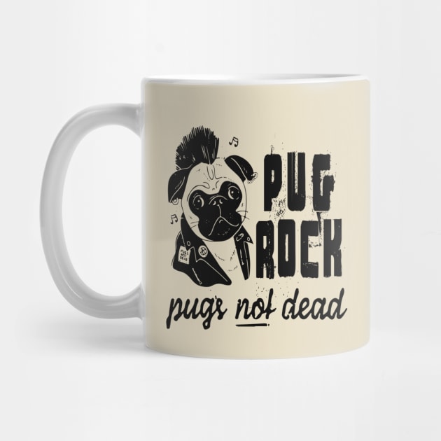 Pug Rock by IvaNova78